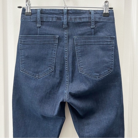 GAP High Rise True Skinny Sailor Ankle Jeans Secret Smoothing Pockets Blue 0/25 - Picture 9 of 16